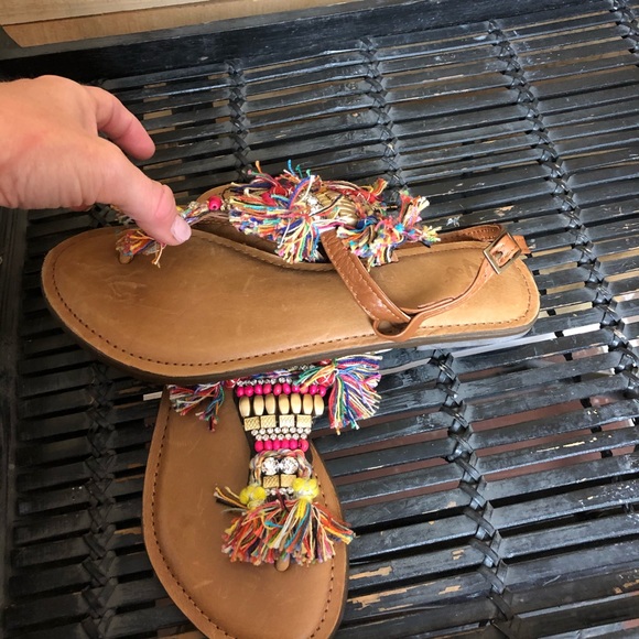 Anthropologie Shoes - Z & L, Anthropologie, Sandals. Worn once